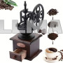 Кофемолка ручная деревянная Ретро Vintage Coffee винтажная антикварная для кофе, перца (Польша)